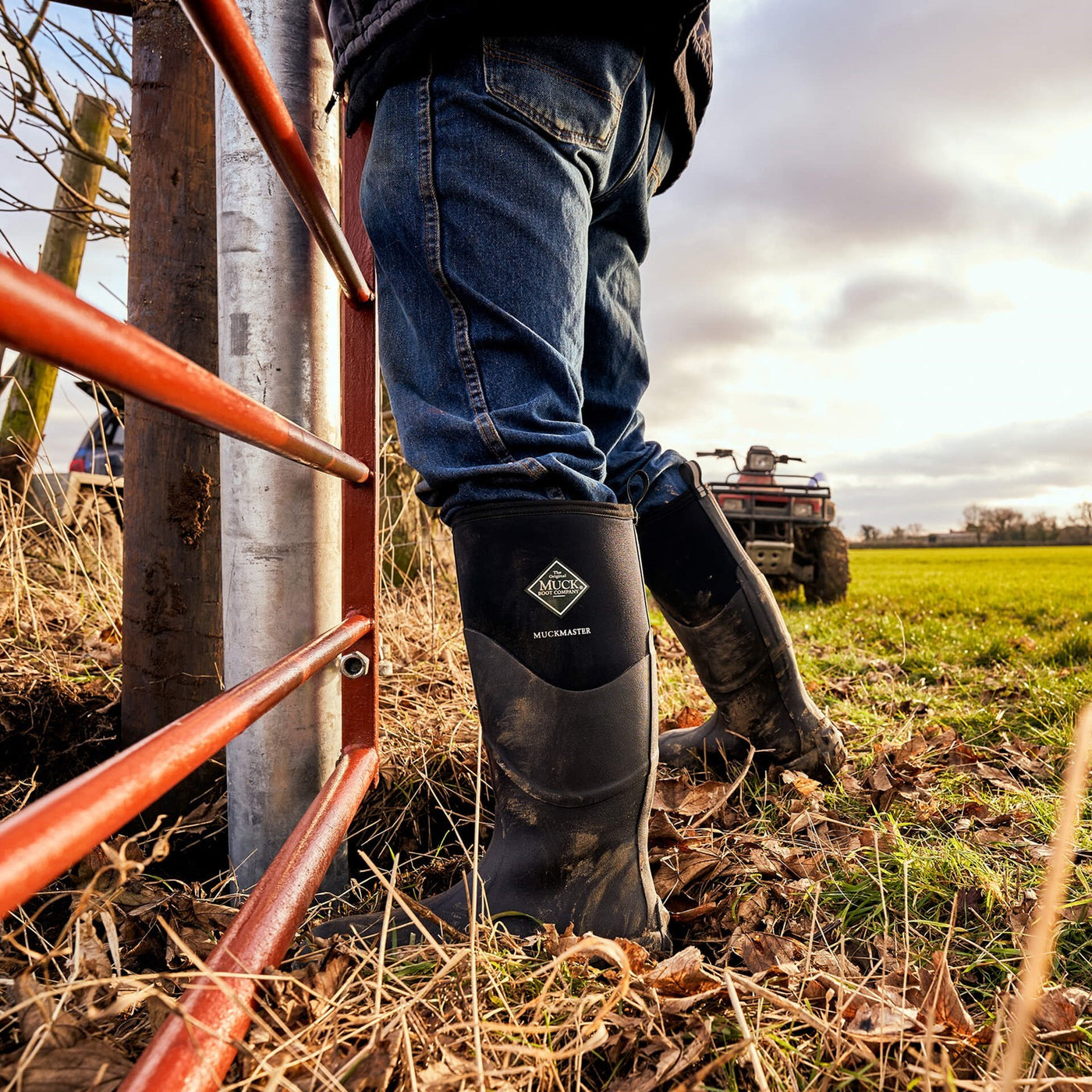 Unisex Muckmaster Stiefel Schwarz