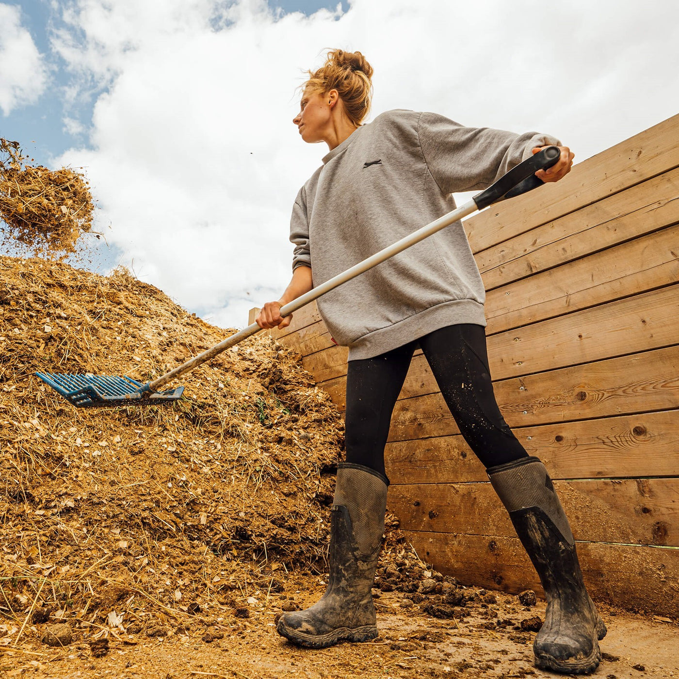 Damen Arctic Sport II Stiefel Schwarz-Grau