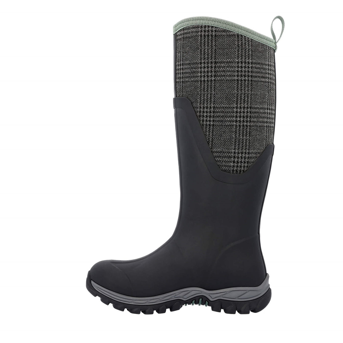 Damen Arctic Sport II Stiefel Schwarz-Karomuster