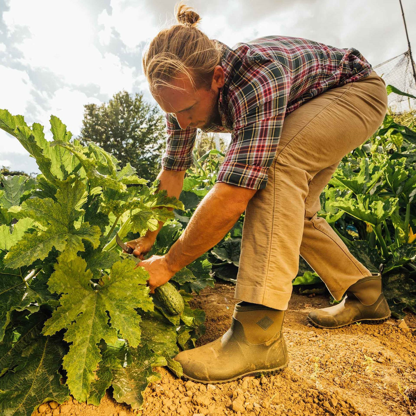 Herren Muckster II Ankleboots Moosgruen