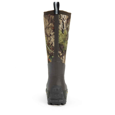 Unisex Woody Max Stiefel Eichenblatt-Druck mit Moosgrün