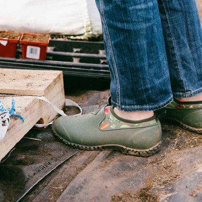 Damen RHS Muckster II Schuhe Gruen-Gemuese-Print