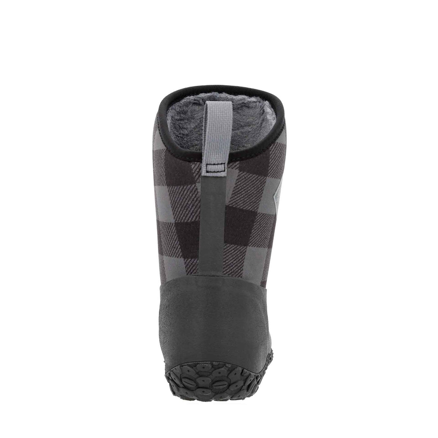 Damen RHS Muckster II Kurzstiefel Schwarz-Grau-Karomuster