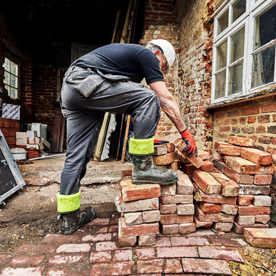 Unisex Chore Max S5 Stiefel mit Zehenbereich aus Stahl Schwarz