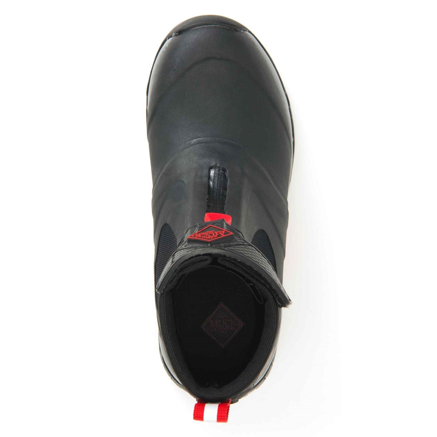 Herren Apex Ankleboots mit Reißverschluss Schwarz-Grau