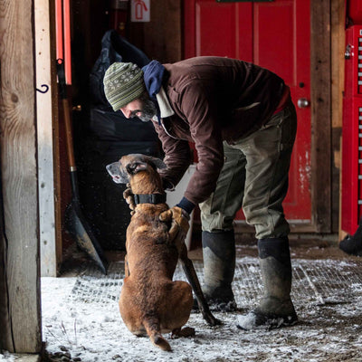 Herren Arctic Ice Vibram AG All Terrain Stiefel Schwarz