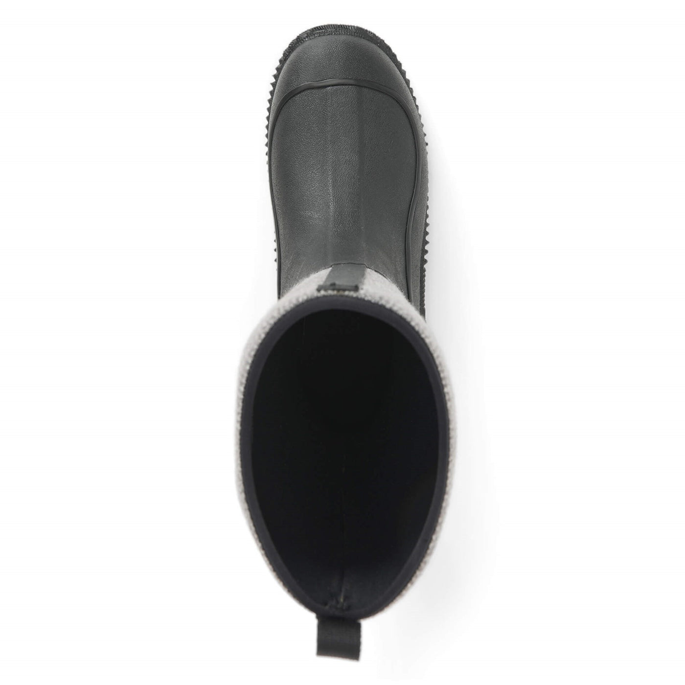 Damen Hale Stiefel Schwarz-Fischgraetmuster