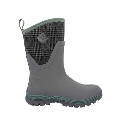 Damen Arctic Sport II Kurzstiefel Grau-Karomuster