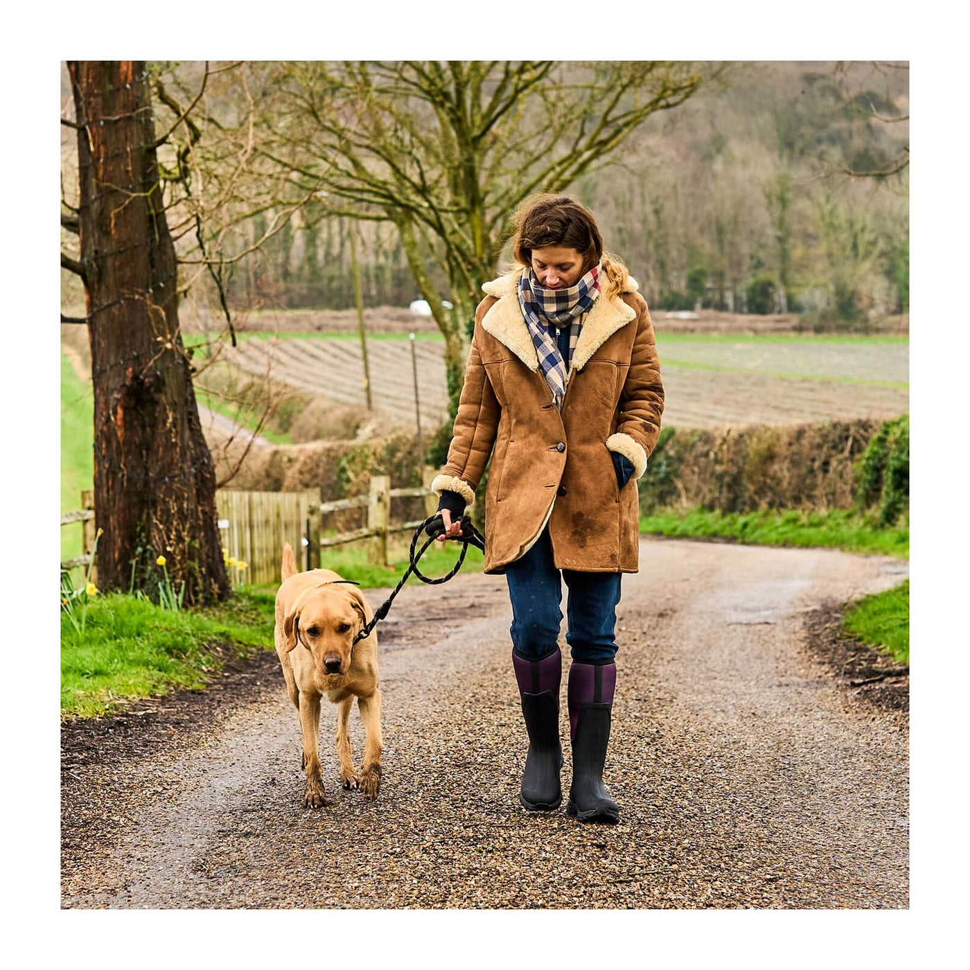 Damen Arctic Sport II Stiefel Magenta-mit-Digitaldruck