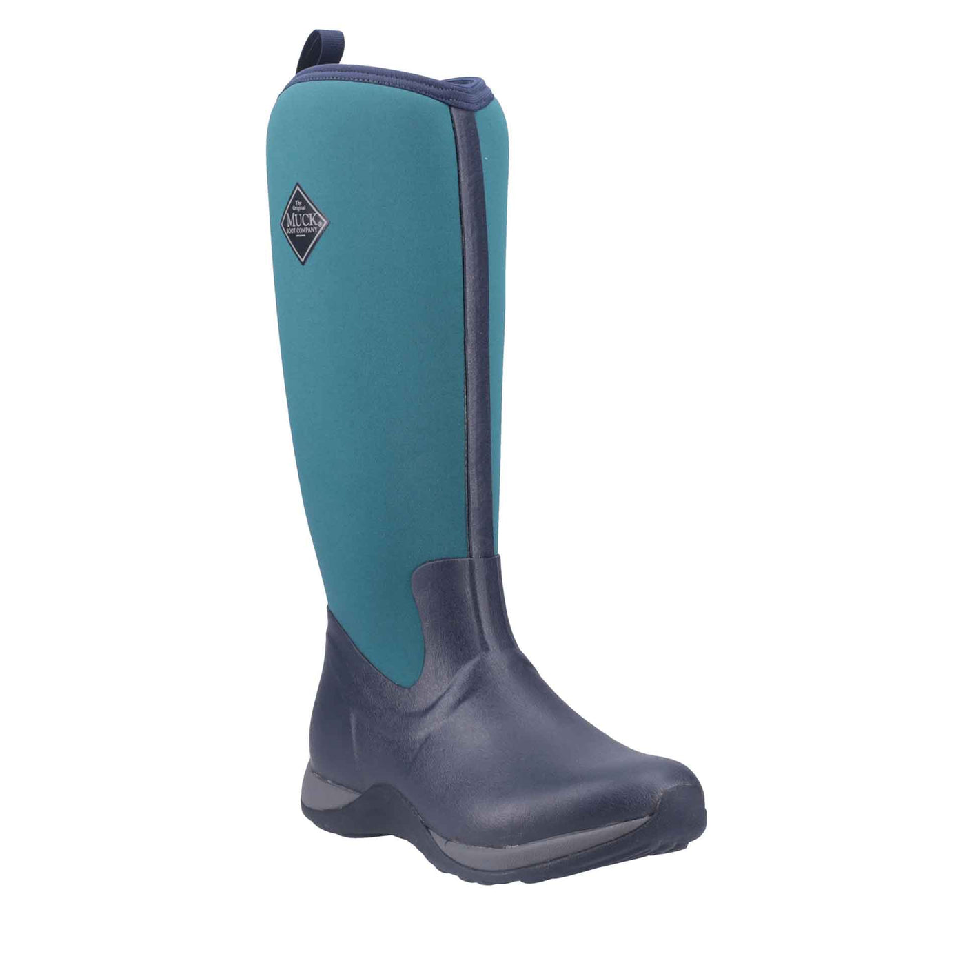 Damen Arctic Adventure Stiefel Marineblau-Tannengruen