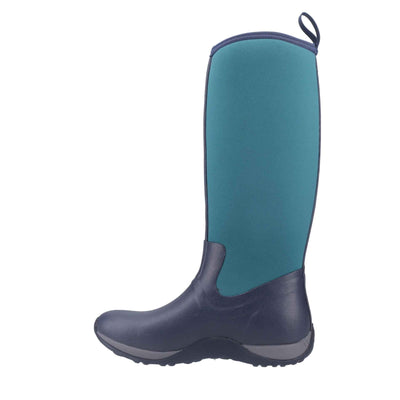 Damen Arctic Adventure Stiefel Marineblau-Tannengruen