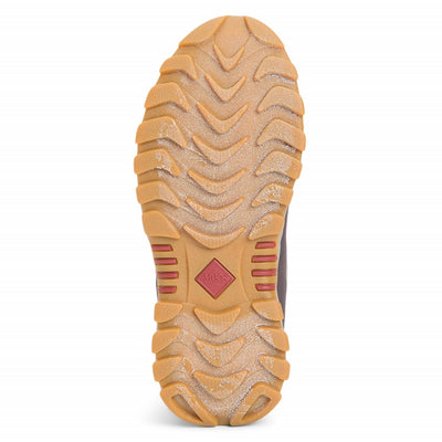 Damen Arctic Sport II Kurzstiefel Weinrot/Fischgrätmuster