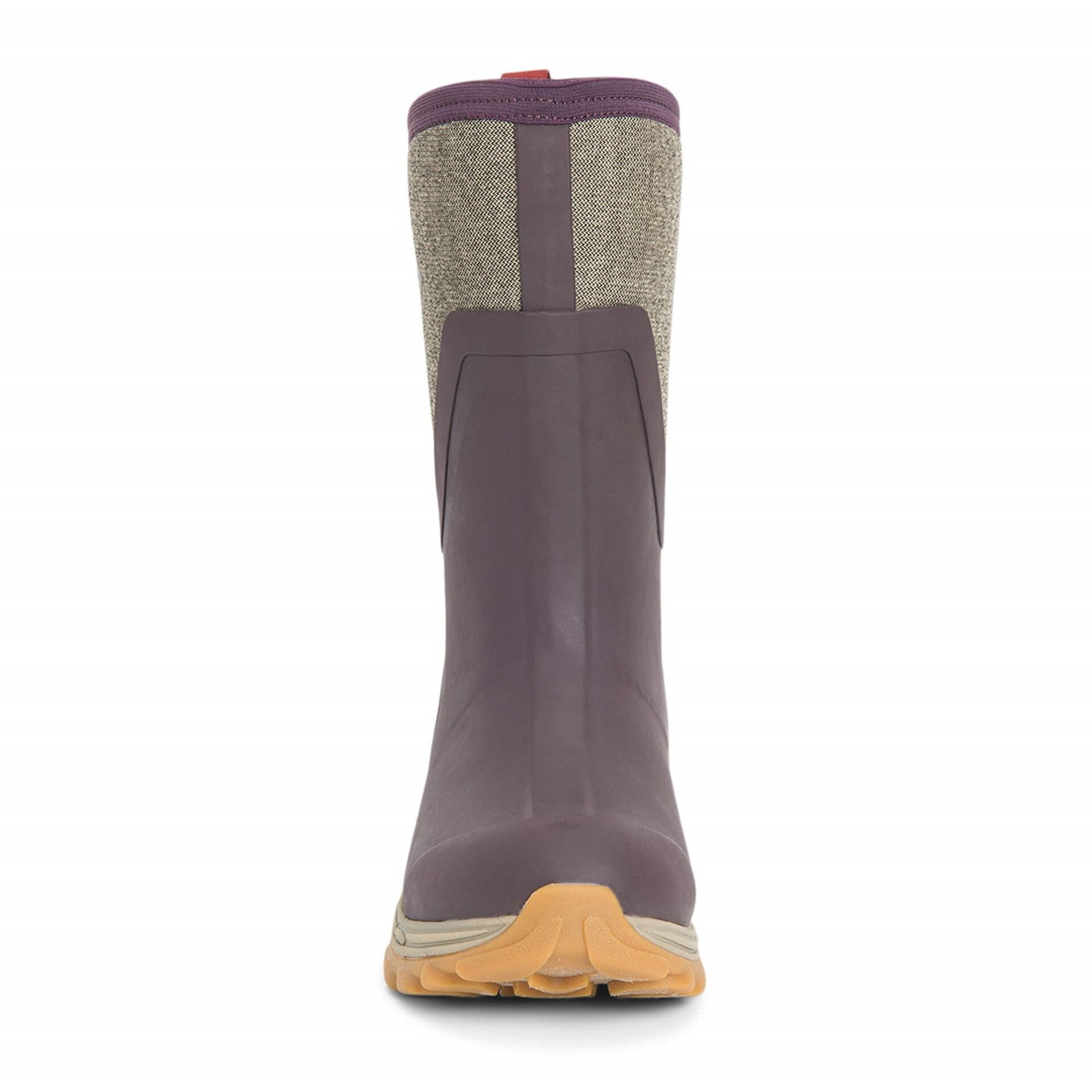 Damen Arctic Sport II Kurzstiefel Weinrot/Fischgrätmuster
