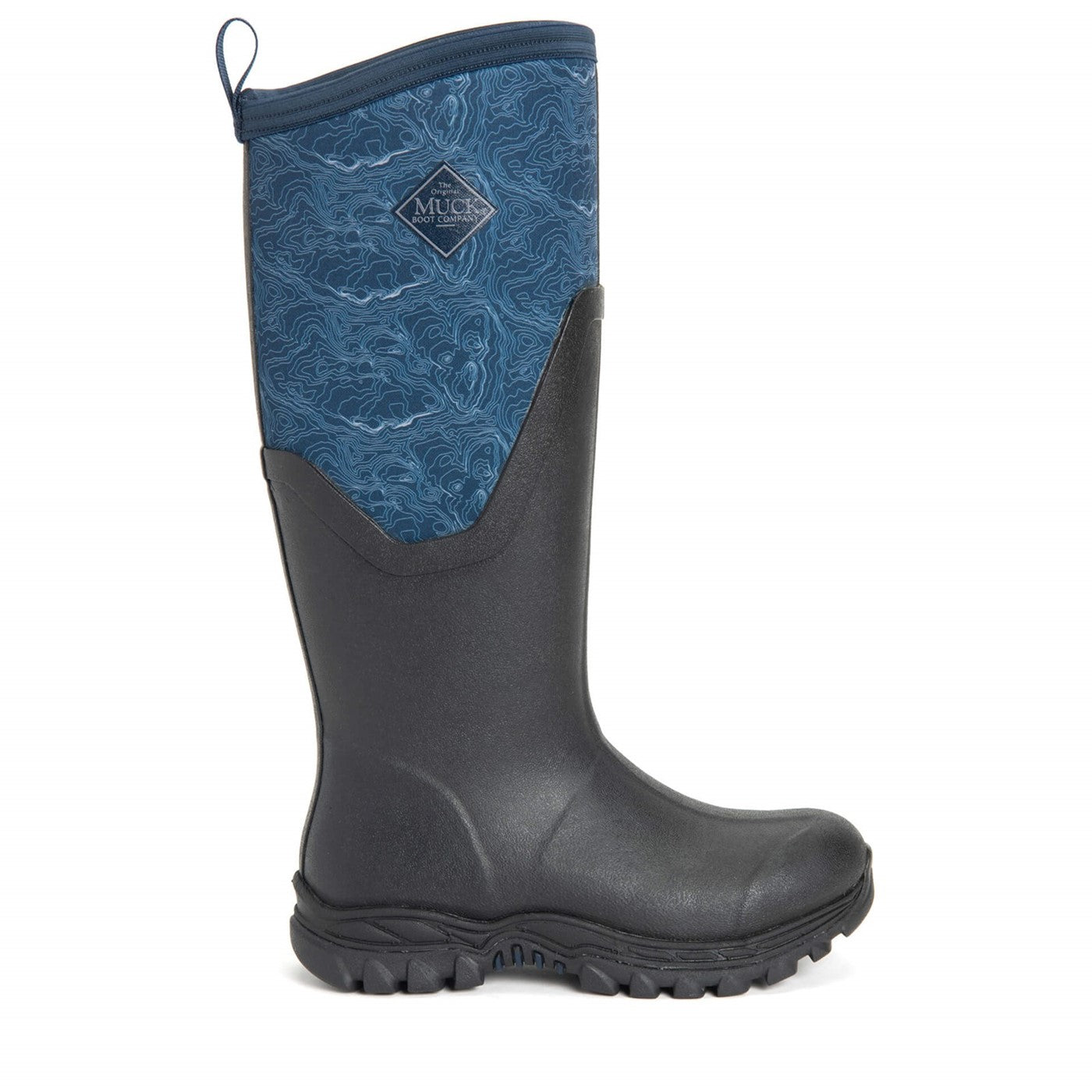 Damen Arctic Sport II Stiefel Marineblau/Topographie