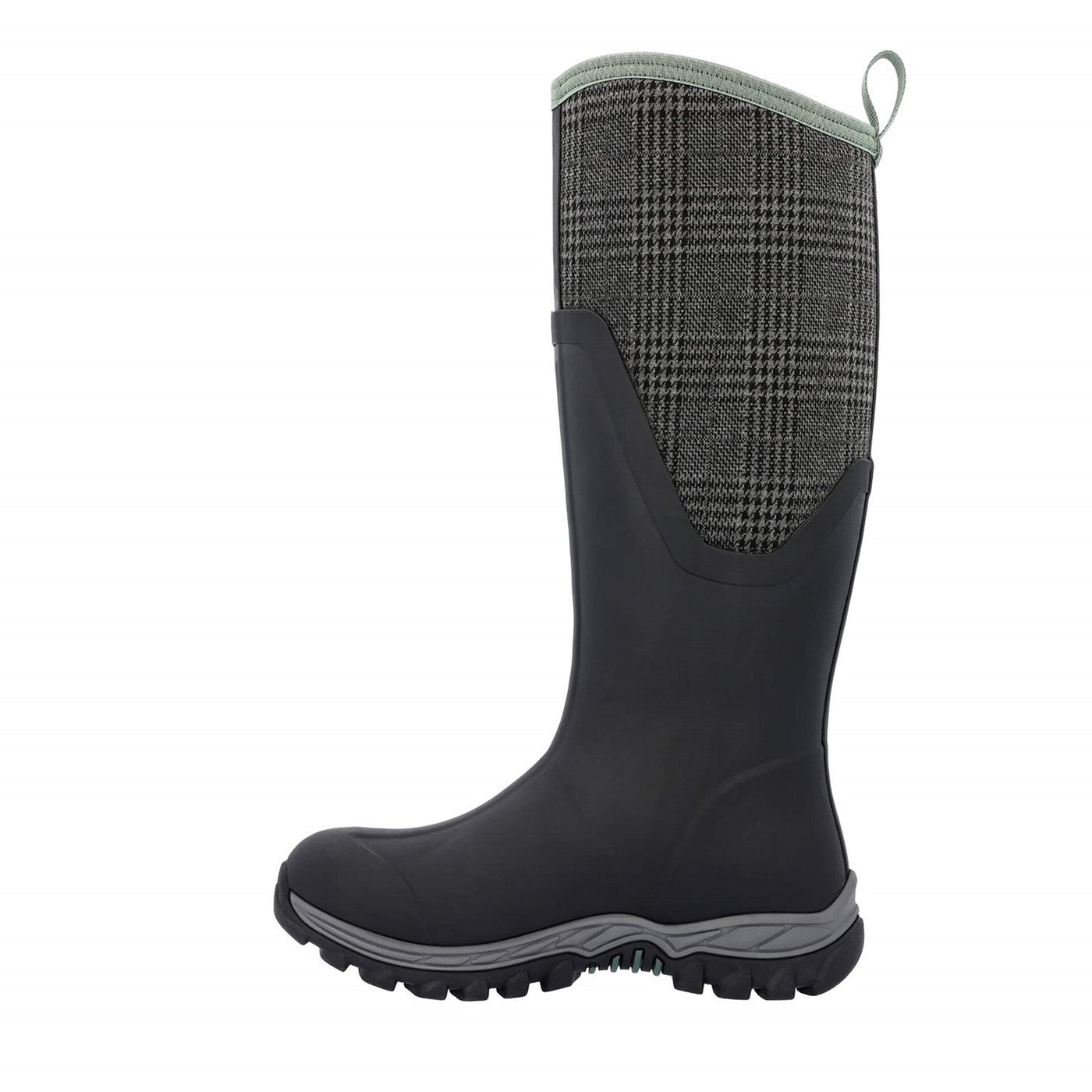 Damen Arctic Sport II Stiefel Schwarz/Karomuster