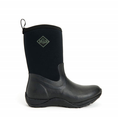 Damen Arctic Weekend Kurzstiefel Schwarz