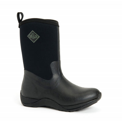 Damen Arctic Weekend Kurzstiefel Schwarz