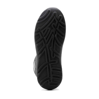 Damen Arctic Weekend Kurzstiefel Schwarz/Karomuster