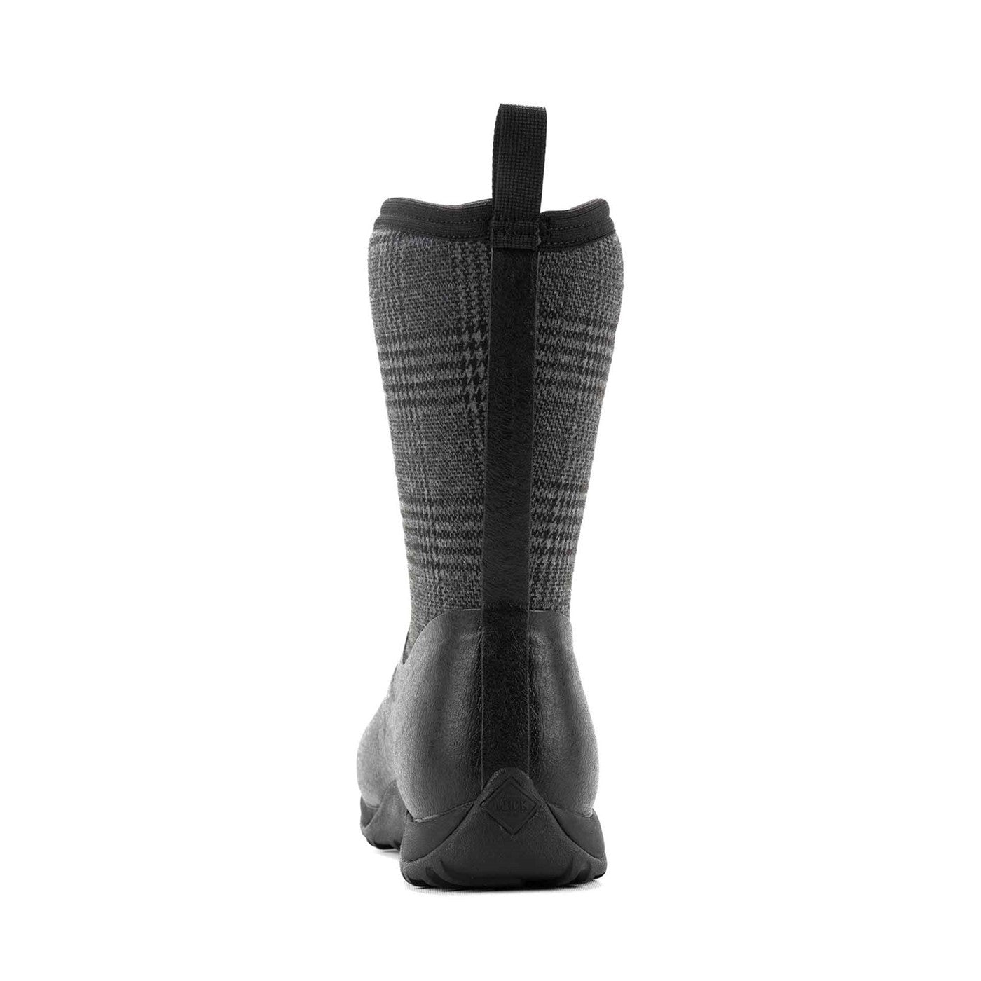 Damen Arctic Weekend Kurzstiefel Schwarz/Karomuster