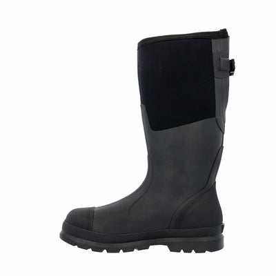 Herren Chore Verstellbare Stiefel Schwarz