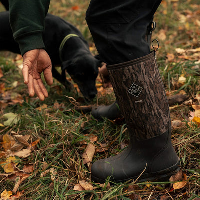 Unisex Chore Gamekeeper Stiefel Eichenrindemuster