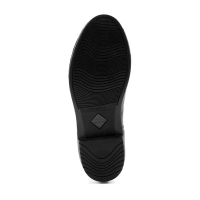 Damen Derby Stiefel Schwarz/Karomuster