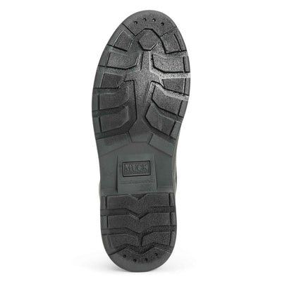 Herren Muck Originals Duck Leder-Kurzstiefel mit Schnürung Schwarz