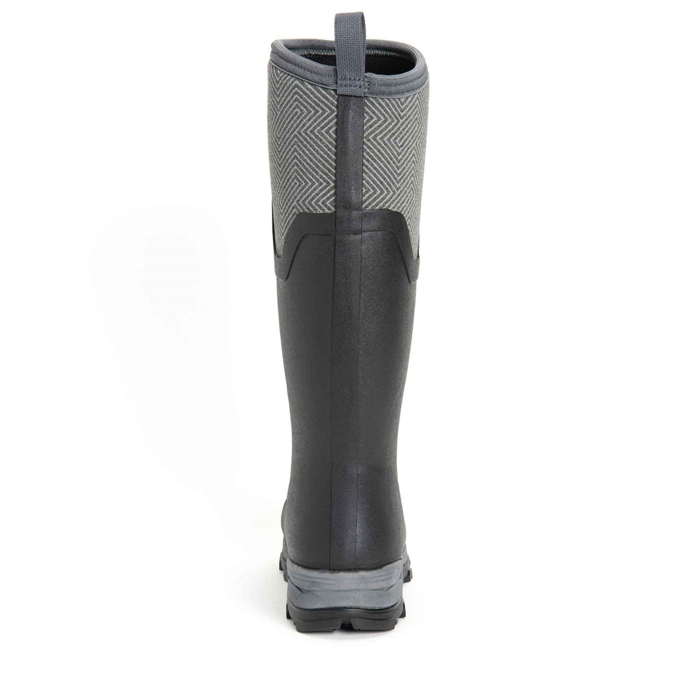 Damen Arctic Ice Vibram AG All Terrain Stiefel Grau mit geometrischem Druck
