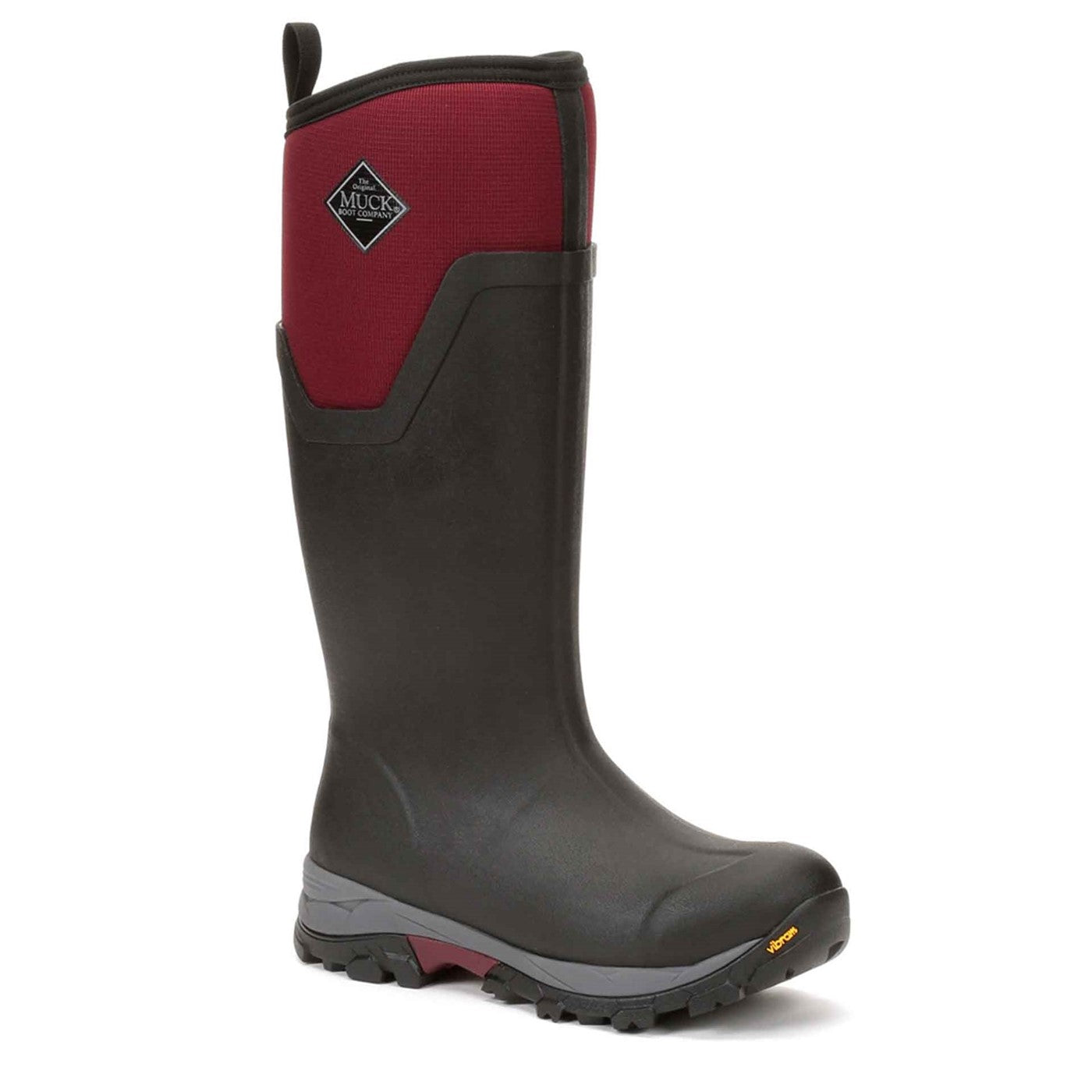 Damen Arctic Ice Vibram AG All Terrain Stiefel Windsor-Weinrot