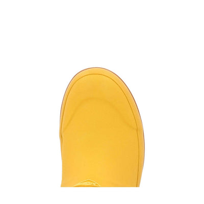 Damen Muck Originals Ankleboots mit Anziehlasche Gelb/Pünktchenmuster
