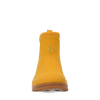 Damen Muck Originals Ankleboots mit Anziehlasche Gelb/Pünktchenmuster