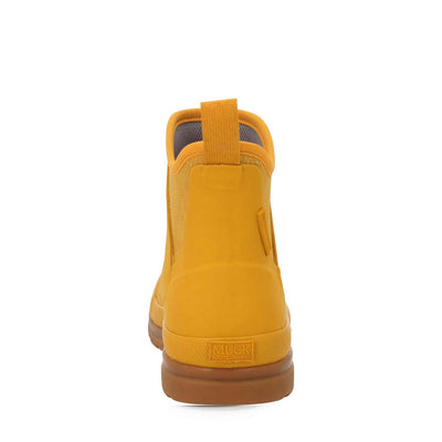 Damen Muck Originals Ankleboots mit Anziehlasche Gelb/Pünktchenmuster