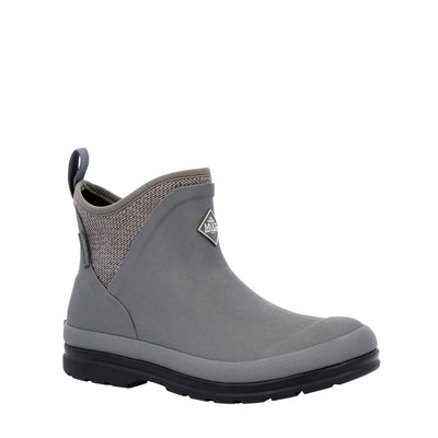 Damen Muck Originals Ankleboots mit Anziehlasche Grau/Karomuster