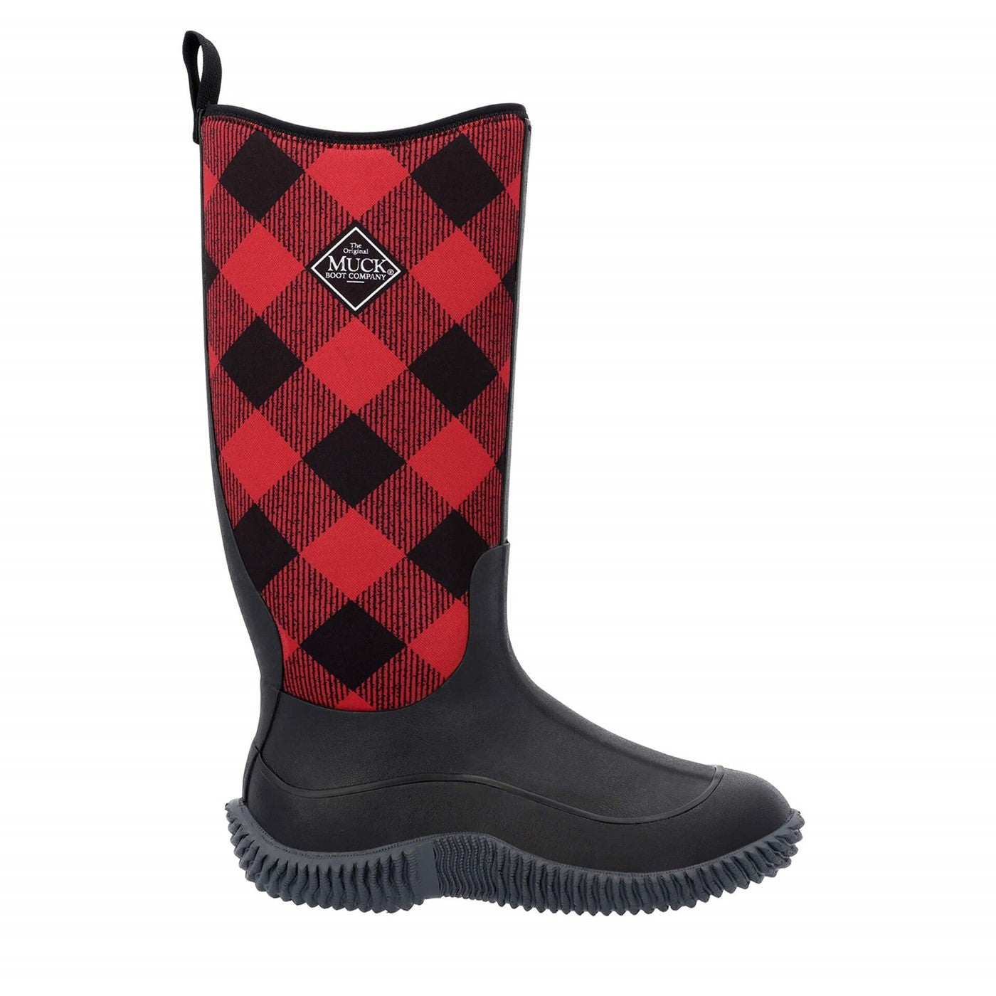 Damen Hale Stiefel B�ffel/Karomuster
