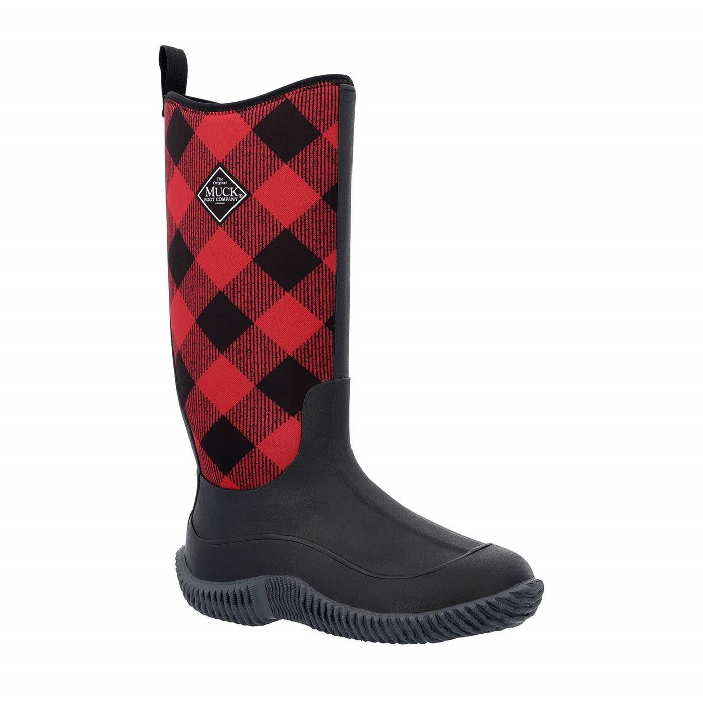 Damen Hale Stiefel B�ffel/Karomuster