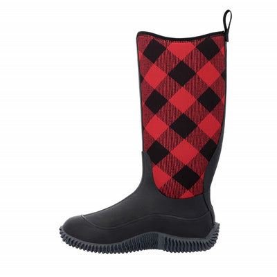 Damen Hale Stiefel B�ffel/Karomuster