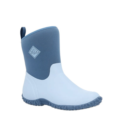 Damen RHS Muckster II Kurzstiefel Blau/Blumen-Patchworkmuster