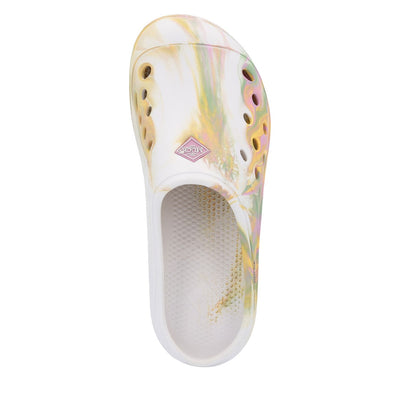 Damen Muckster Lite Clogs Bunt/Wirbelmuster