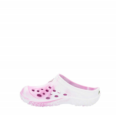 Kinder Muckster Lite Clogs Rosa/Wirbelmuster