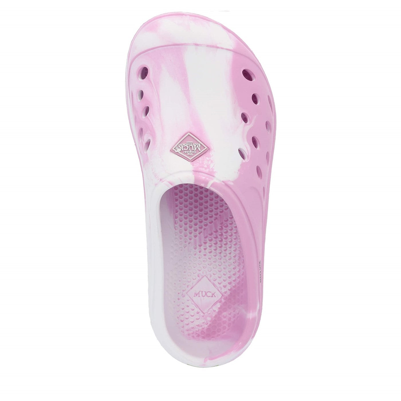 Kinder Muckster Lite Clogs Rosa/Wirbelmuster