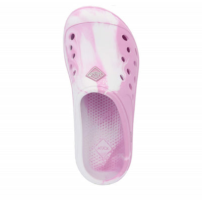 Kinder Muckster Lite Clogs Rosa/Wirbelmuster