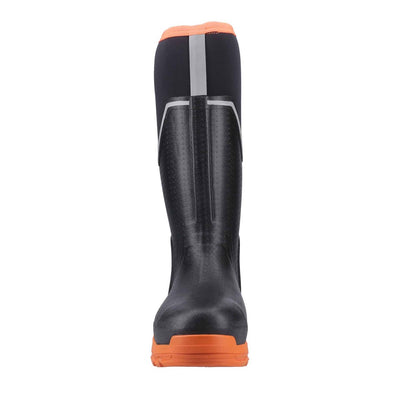 Damen Damen Muck Grit S5 Stiefel Schwarz/Orange