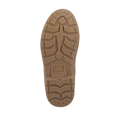 Damen Muck Originals Ankleboots mit Fleecefutter Braun/Karomuster