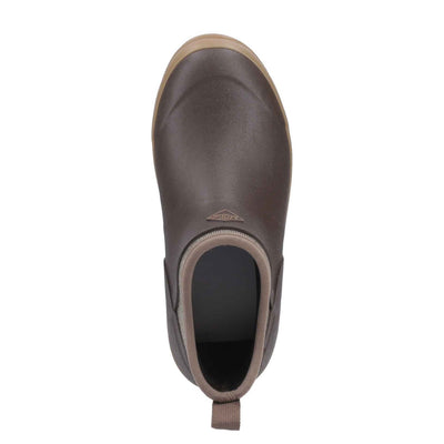 Damen Muck Originals Ankleboots mit Fleecefutter Braun/Karomuster