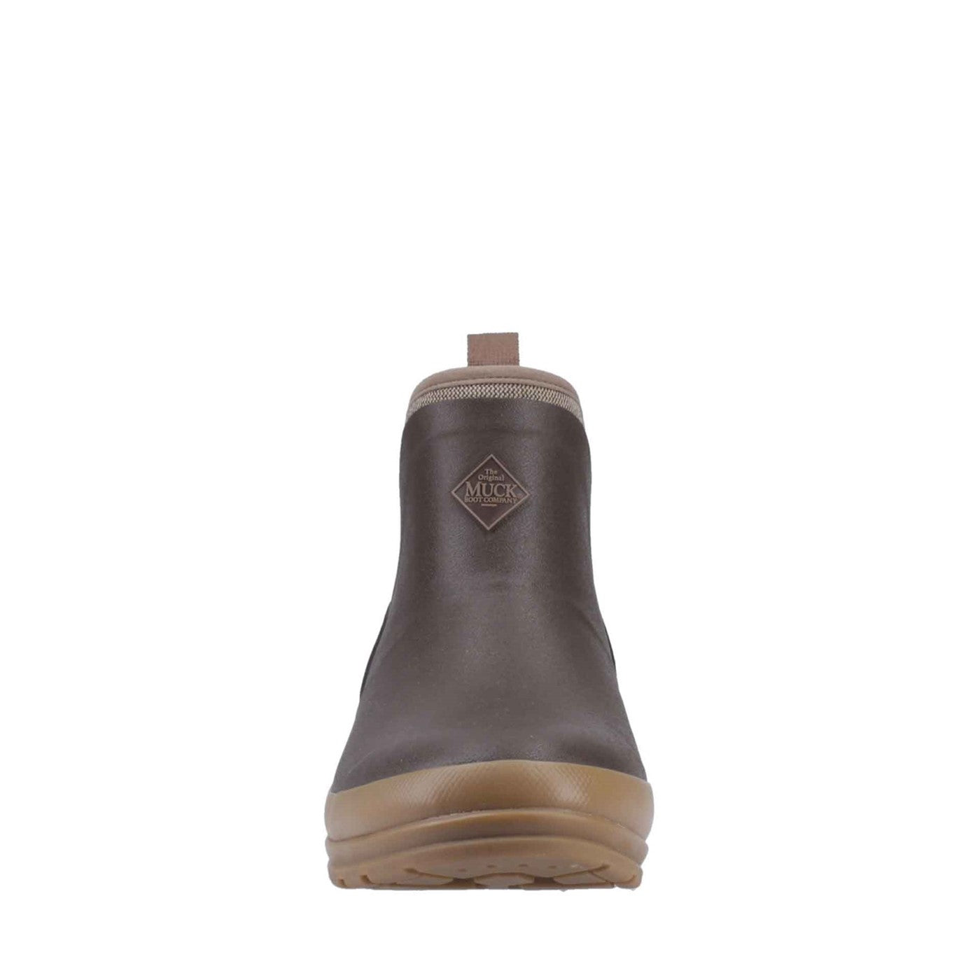 Damen Muck Originals Ankleboots mit Fleecefutter Braun/Karomuster