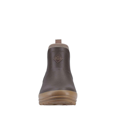 Damen Muck Originals Ankleboots mit Fleecefutter Braun/Karomuster