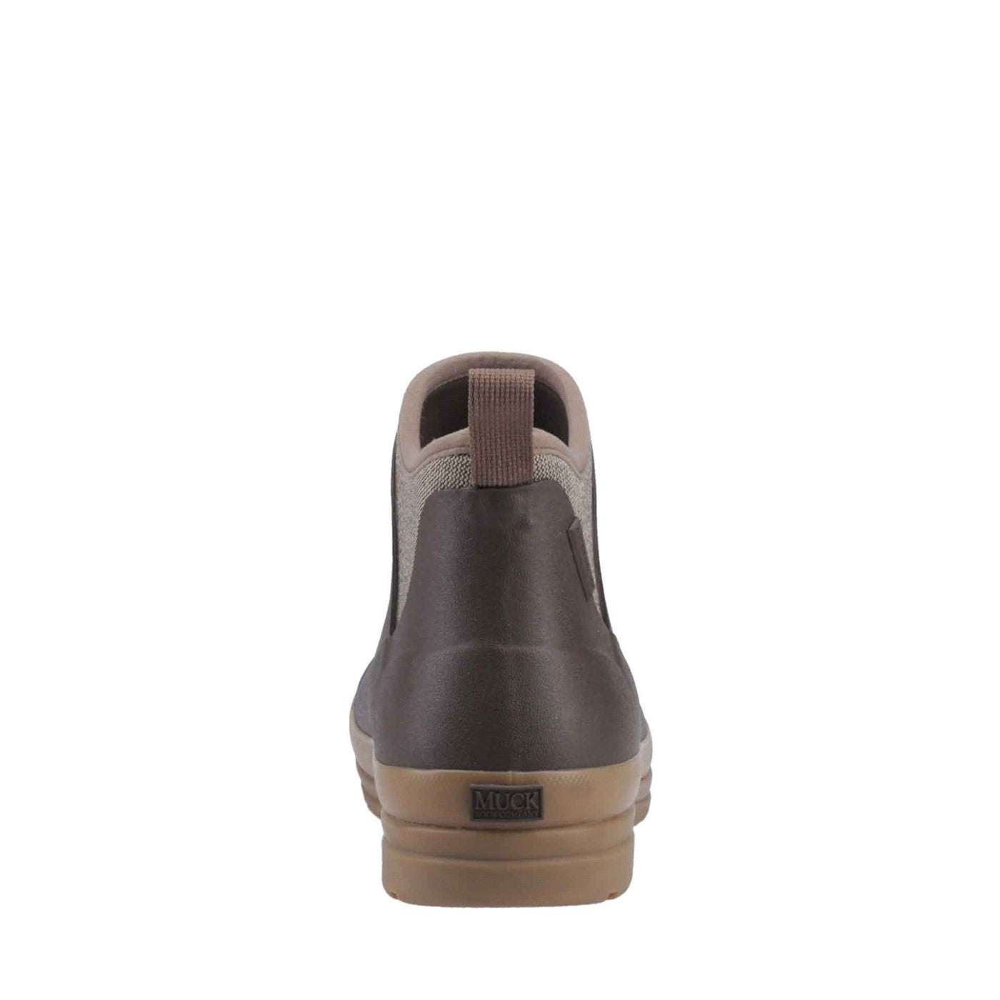 Damen Muck Originals Ankleboots mit Fleecefutter Braun/Karomuster
