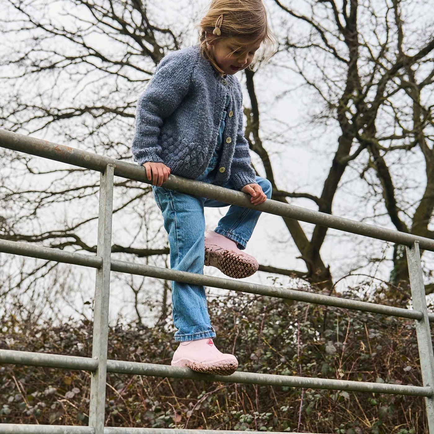 Kinder Mini Muck Ankleboots Kaugummirosa
